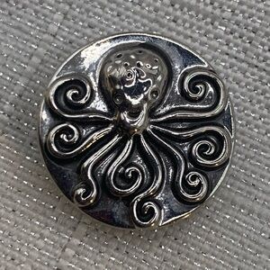 💗OCTOPUS - Ginger Snaps & Co. Snap Button Charm - 18mm/20mm